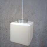 Square glass ceiling lamp
