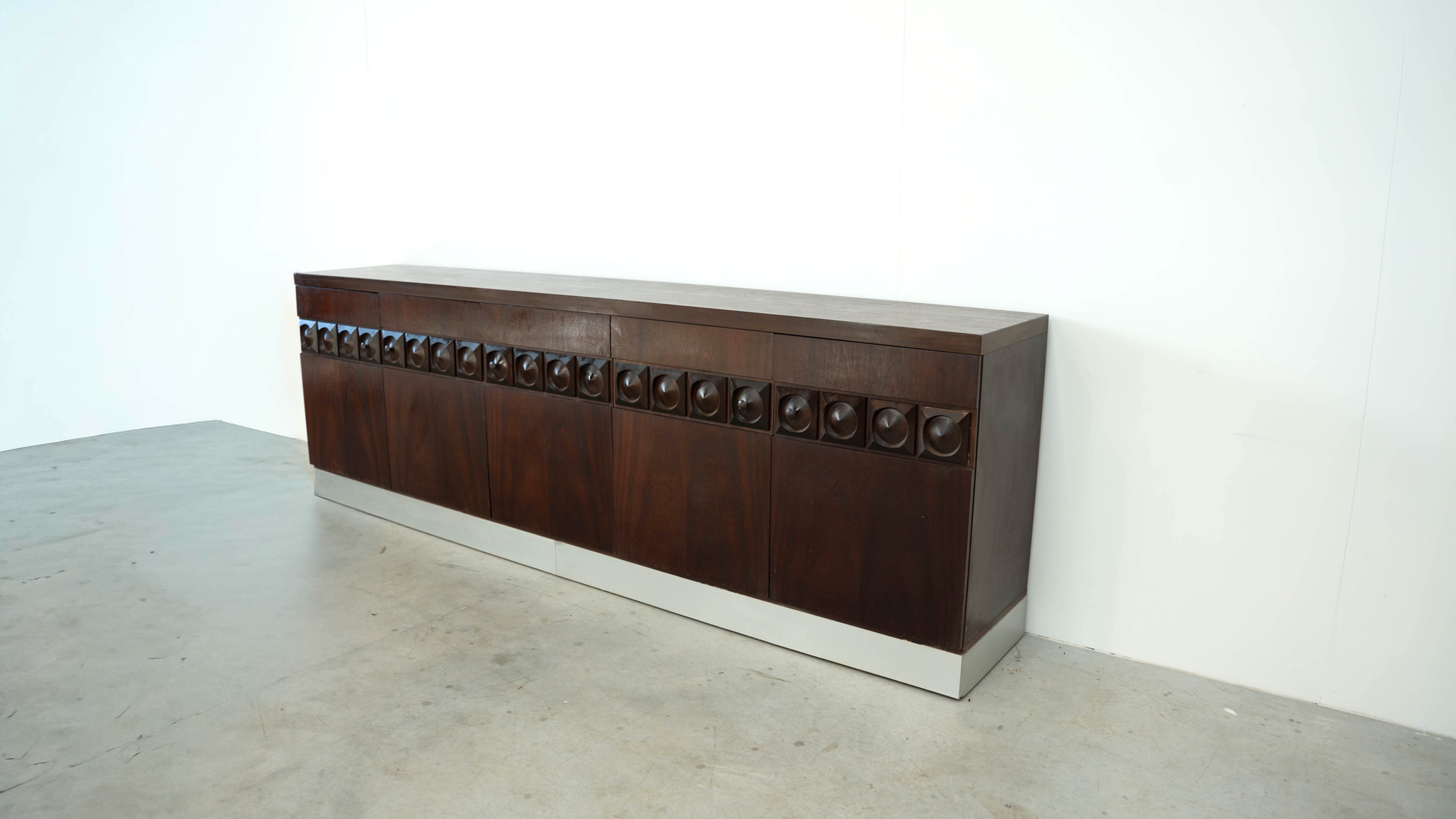 Belgian brutalist sideboard