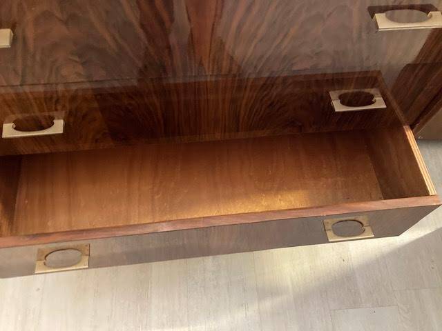 Commode 3 tiroirs en Formica