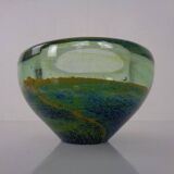 Maltese glass ashtray from Mdina, 1960s