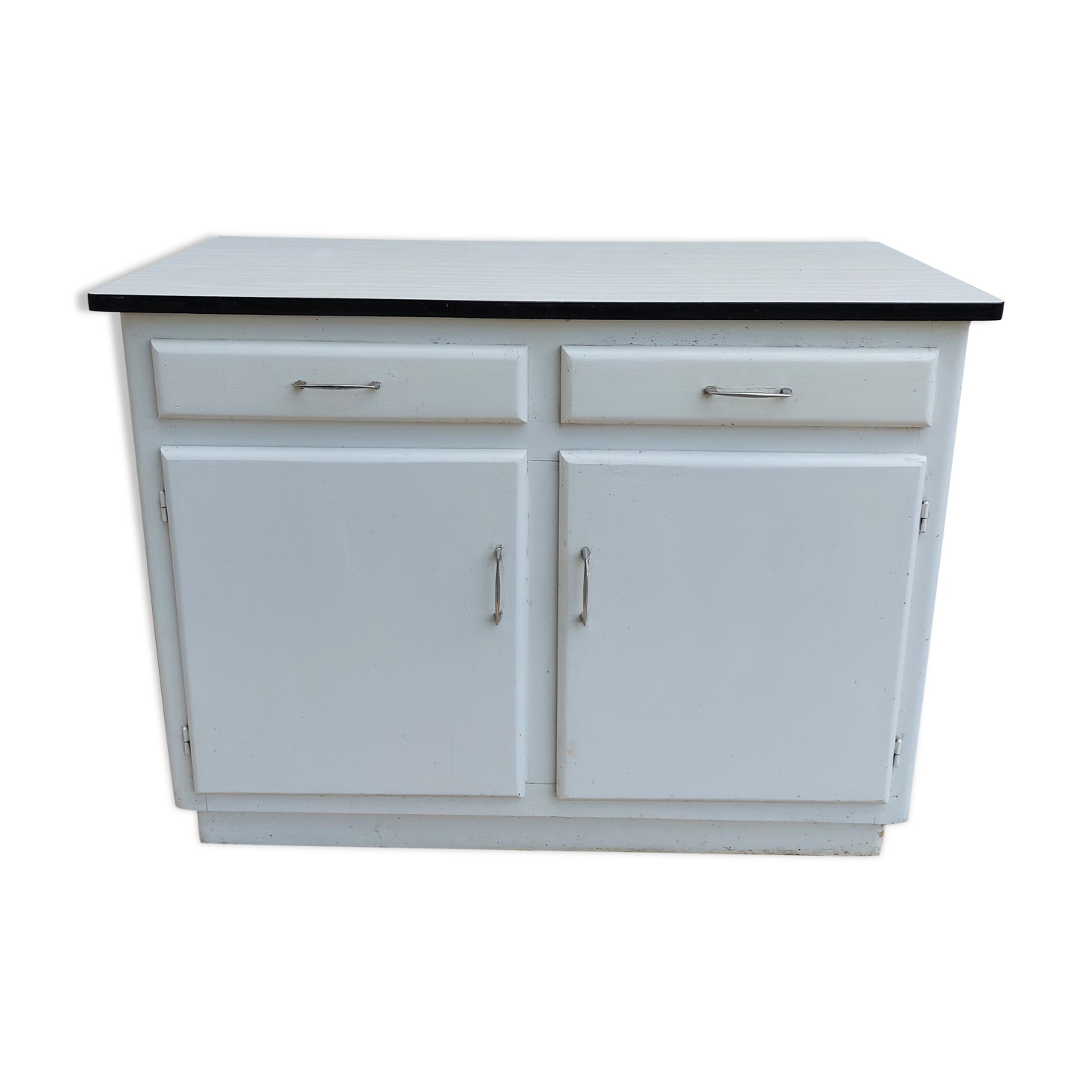 wooden cupboard, formica top