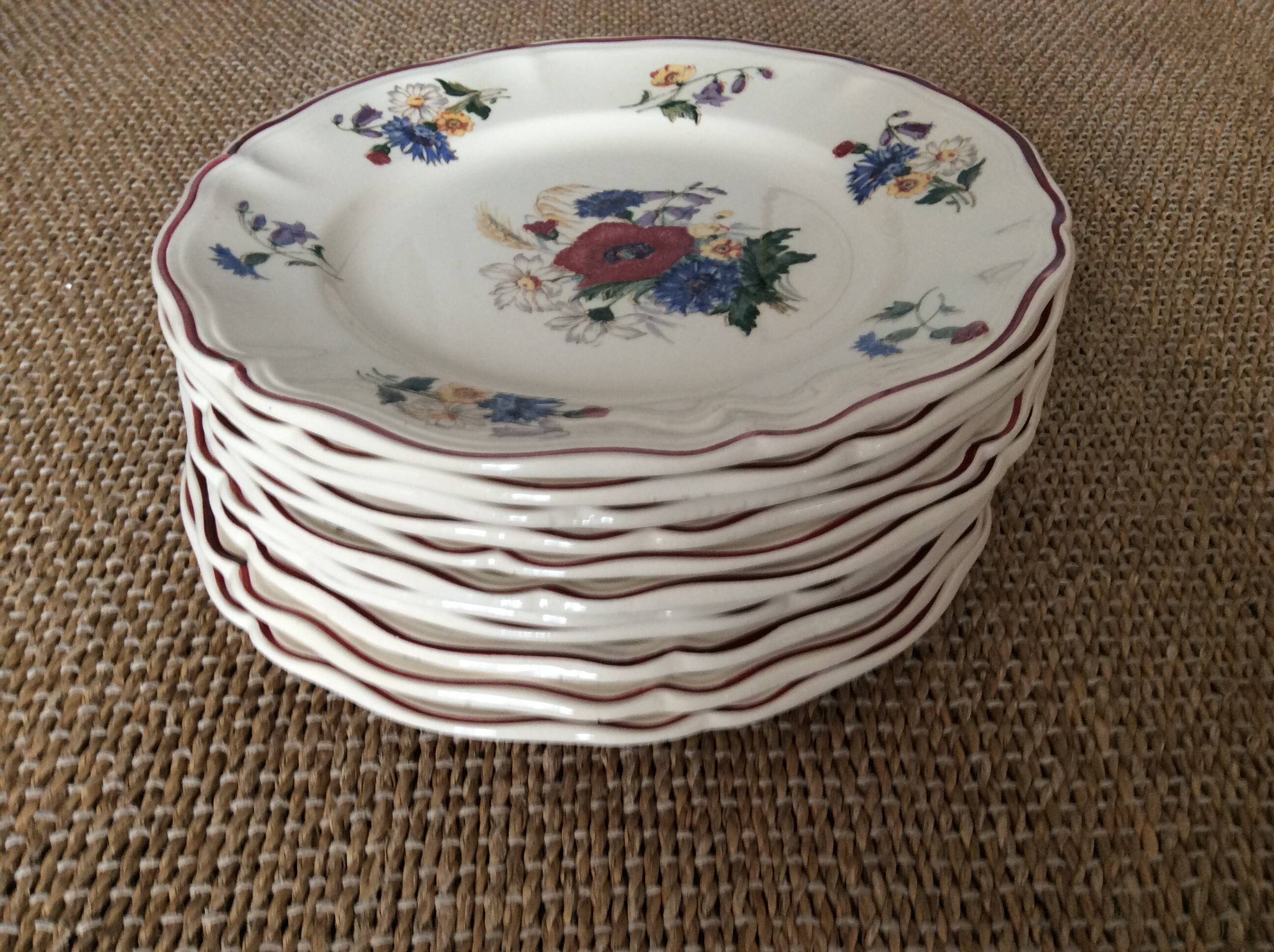 11 dinner plates