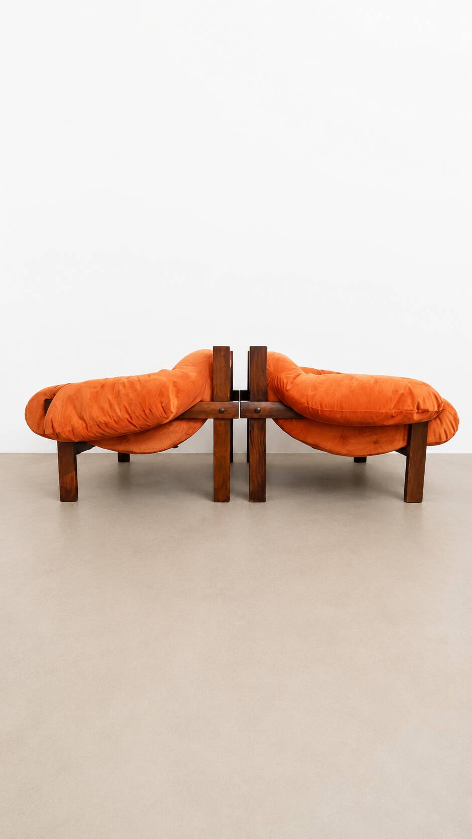 Mid-century Brasil style ‘Balassa’ lounge chairs, 1978