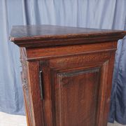 Renaissance oak carved buffet cabinet