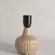 Mid-Century Modern Brown Speckled Stoneware Table Lamp by EGO, Sweden 1960s