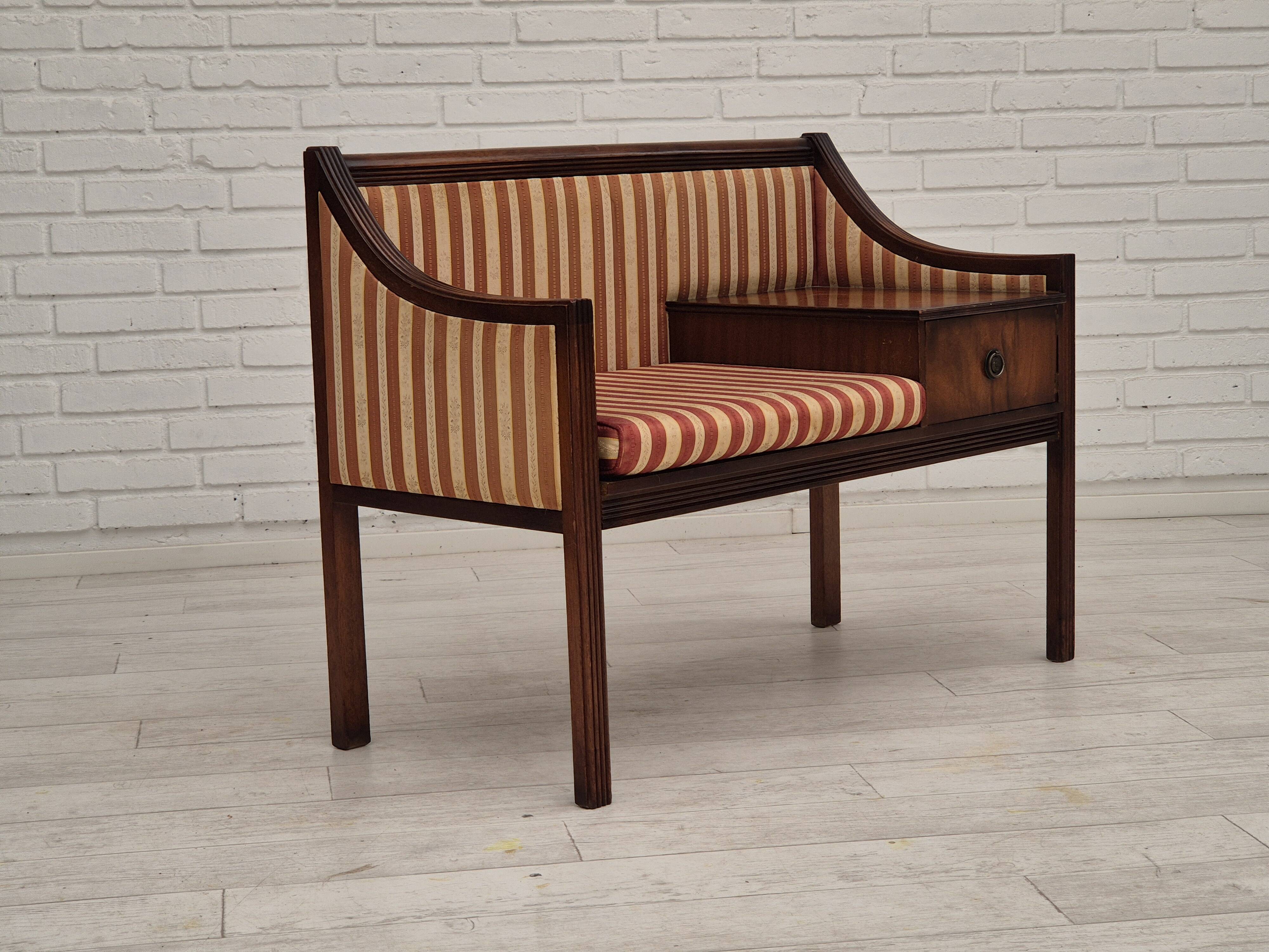 1950s, Scandinavian design, seater dresser, mahogany.