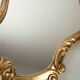 Miroir doré baroque 51x33 1930