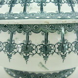 Iron Earth Soup - Blue Grey Persian Décor - Saint Amand and Hamage France Nord