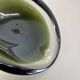 Large 1,5kg Murano Sculptural Glass Element Shell Ashtray Murano, Italy, 1970