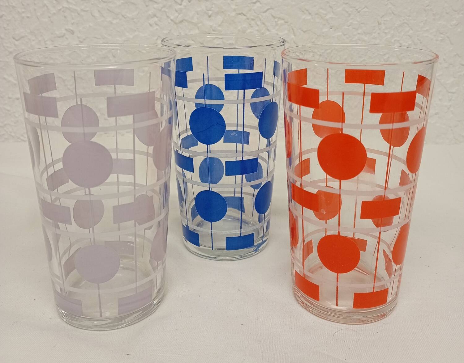 Orangeade glasses