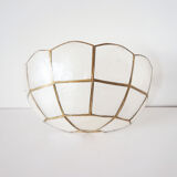 Mother-of-pearl shell shape wall lamp