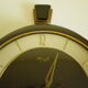 Ancient walnut wall clock, Kienzle brand, 1950s