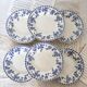 6 antique soup plates - Rare Dresden porcelain