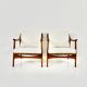 Fauteuil boomerang 1960