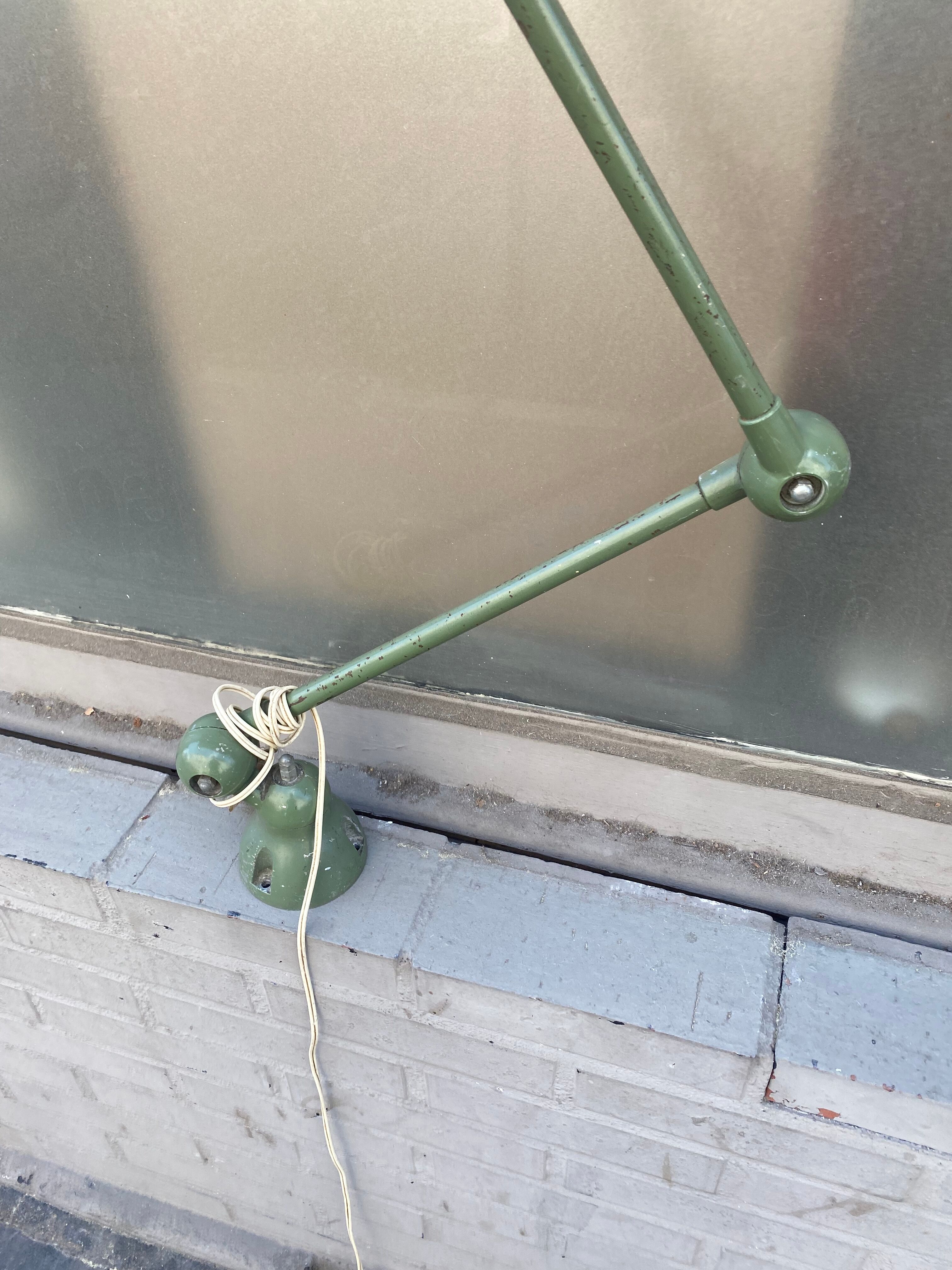 Large old Jielde wall light from the 60s