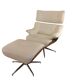 Lounge chair and ottoman