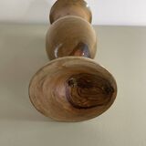 Vase en bois tourné