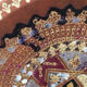 2 assiettes décoratives terre cuite décor marocain faites à la main