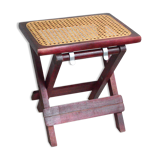 Tabouret Pliable en cannage