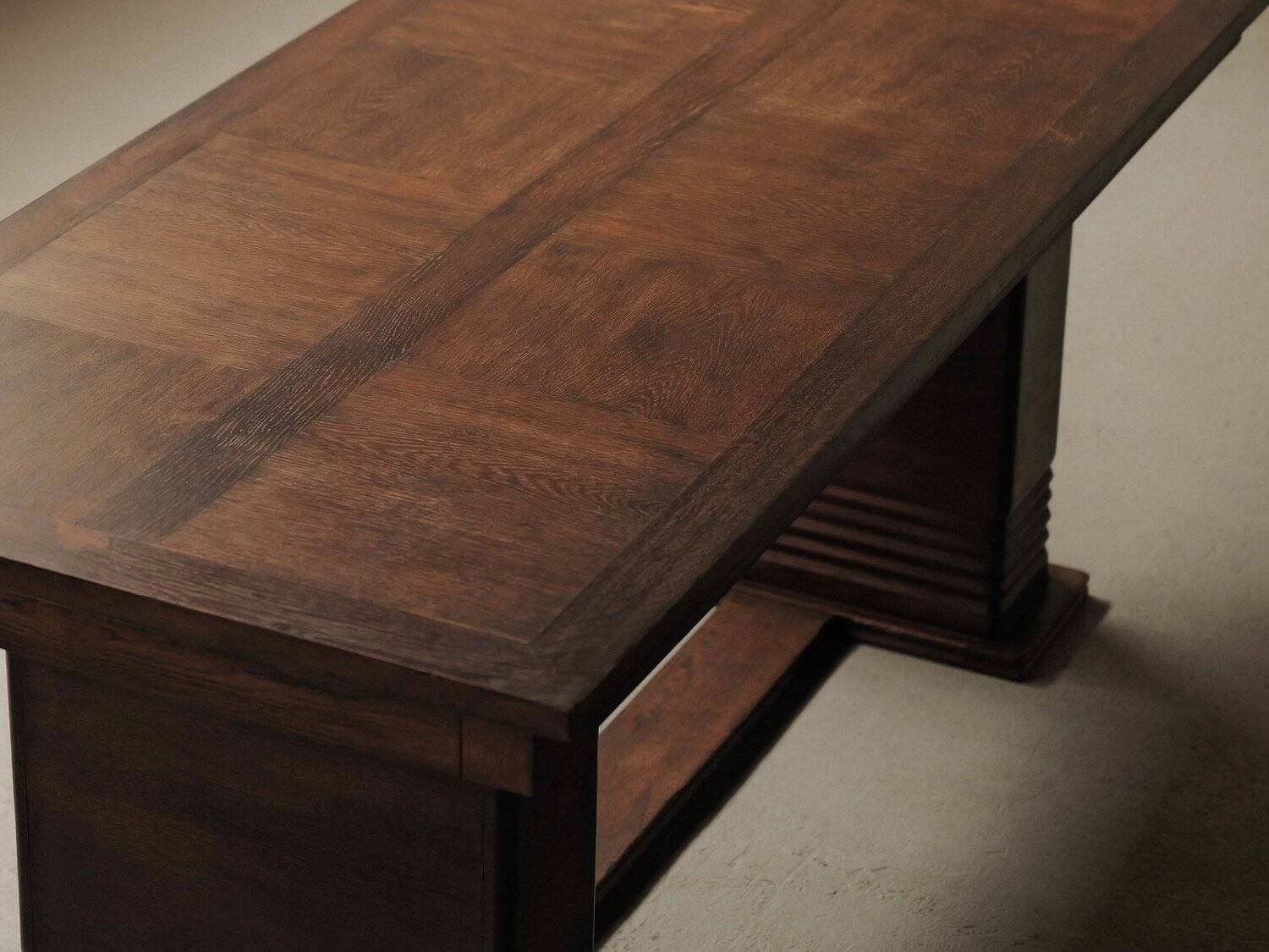 Modernist dining table, France, circa 1940.