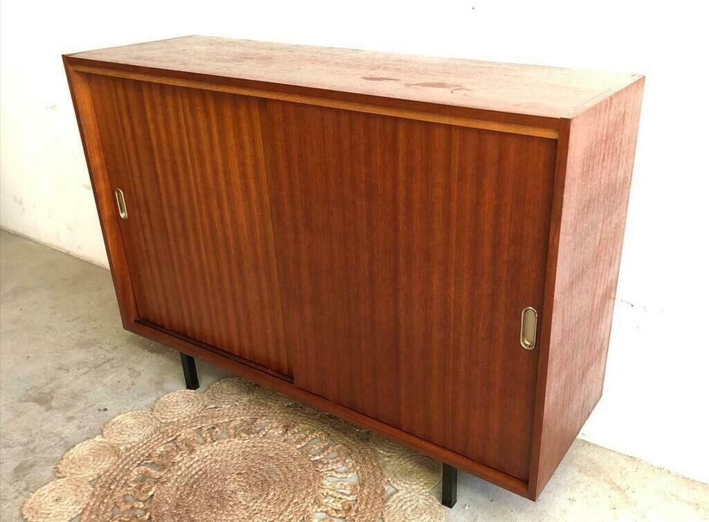 Danish wardrobe sliding doors 60s