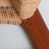 Arne Wahl Iversen set of six dining chairs in teak Glyngore Denmark 1960