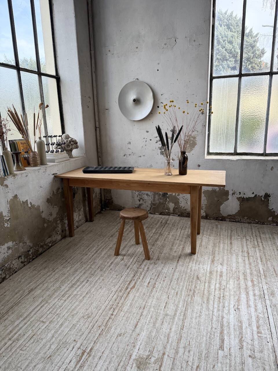 Pine farmhouse table 180cm