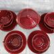 Coffee service 6 cups, creamer, sugar maker, vintage butter
