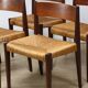 Set of 4 Scandinavian chairs, "Pia" model, by Poul Cadovius, 1960
