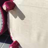 Pair of vintage pouf