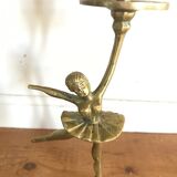 Vintage brass candlestick