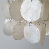 Vintage 1970 mother of Pearl chandelier