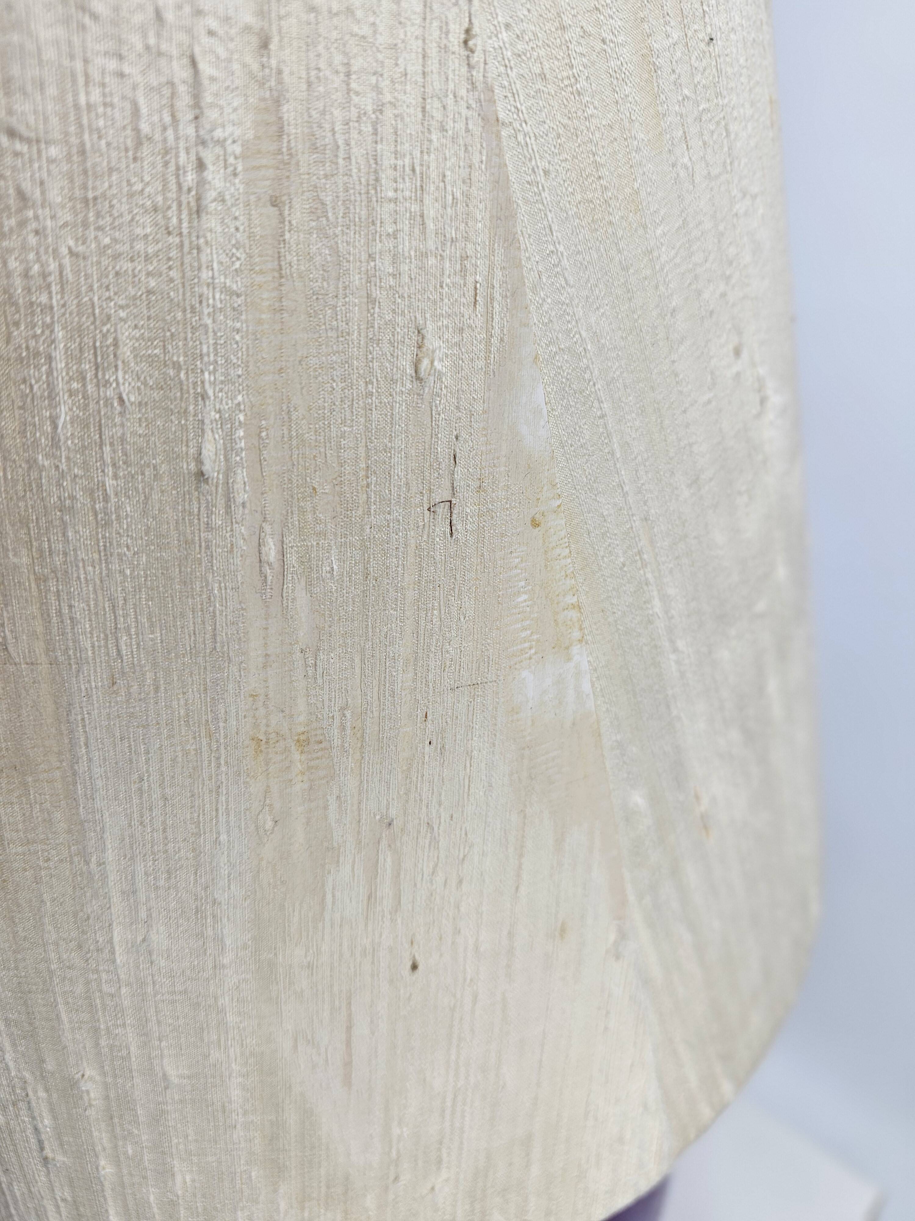 Lampe de table design Holmegaard modèle Troll 2 pied en verre couleur violet