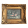 Ancient Impressionist Painting Hunting Pheasant English Rococo Frame