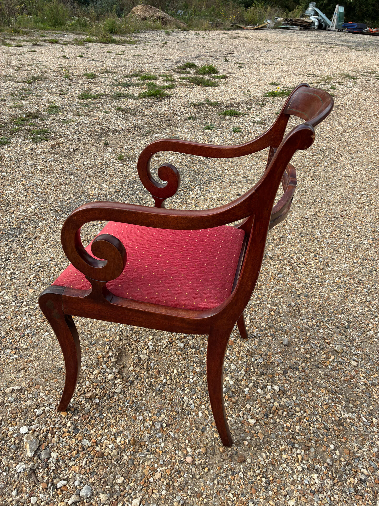 Regency English armchair
