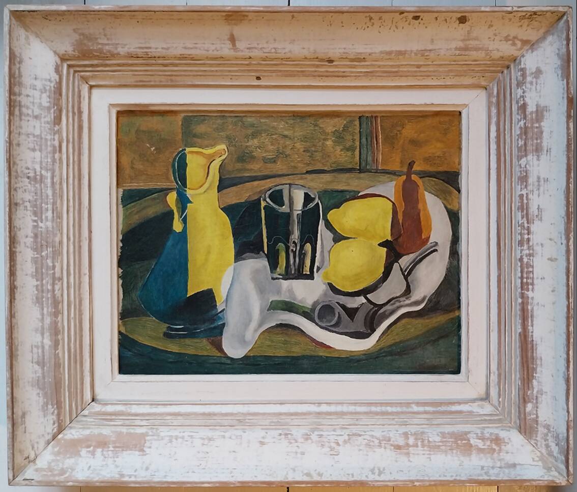 Cubist still life after Georges Braque, 1950-1970