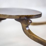 Table d'appoint ovale du 19ème siècle