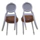 Paire de chaise cannees