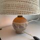 Art Deco glazed ceramic ball lamp, circa 1940