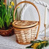 Panier en rotin