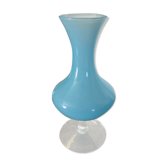 Vase vintage opaline