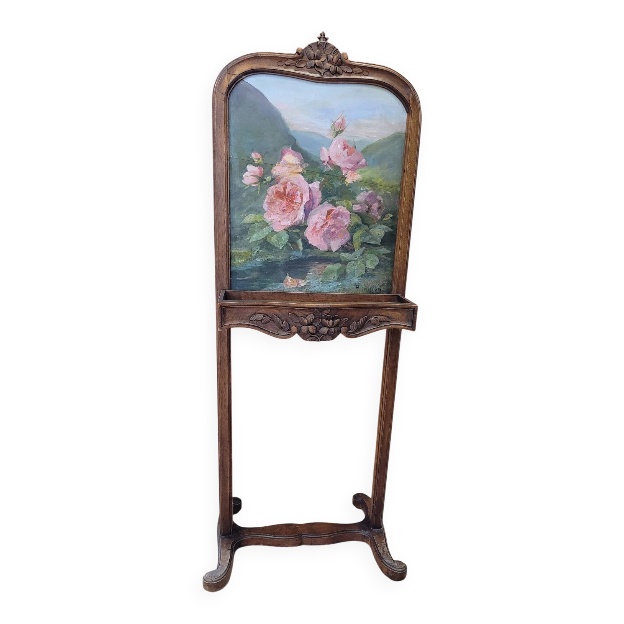 Fireplace screen