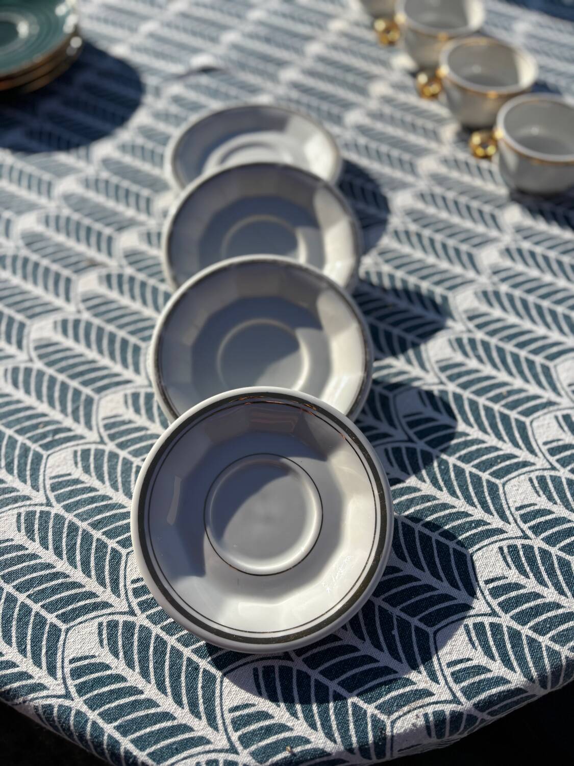 4 tasses bistrot Pillivuyt France