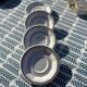 4 tasses bistrot Pillivuyt France