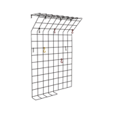 Wire coat rack by Karl Fichtel for Drahtwerke Erlau 1950s