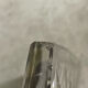 Diamond-cut crystal baluster vase with Lorraine cross