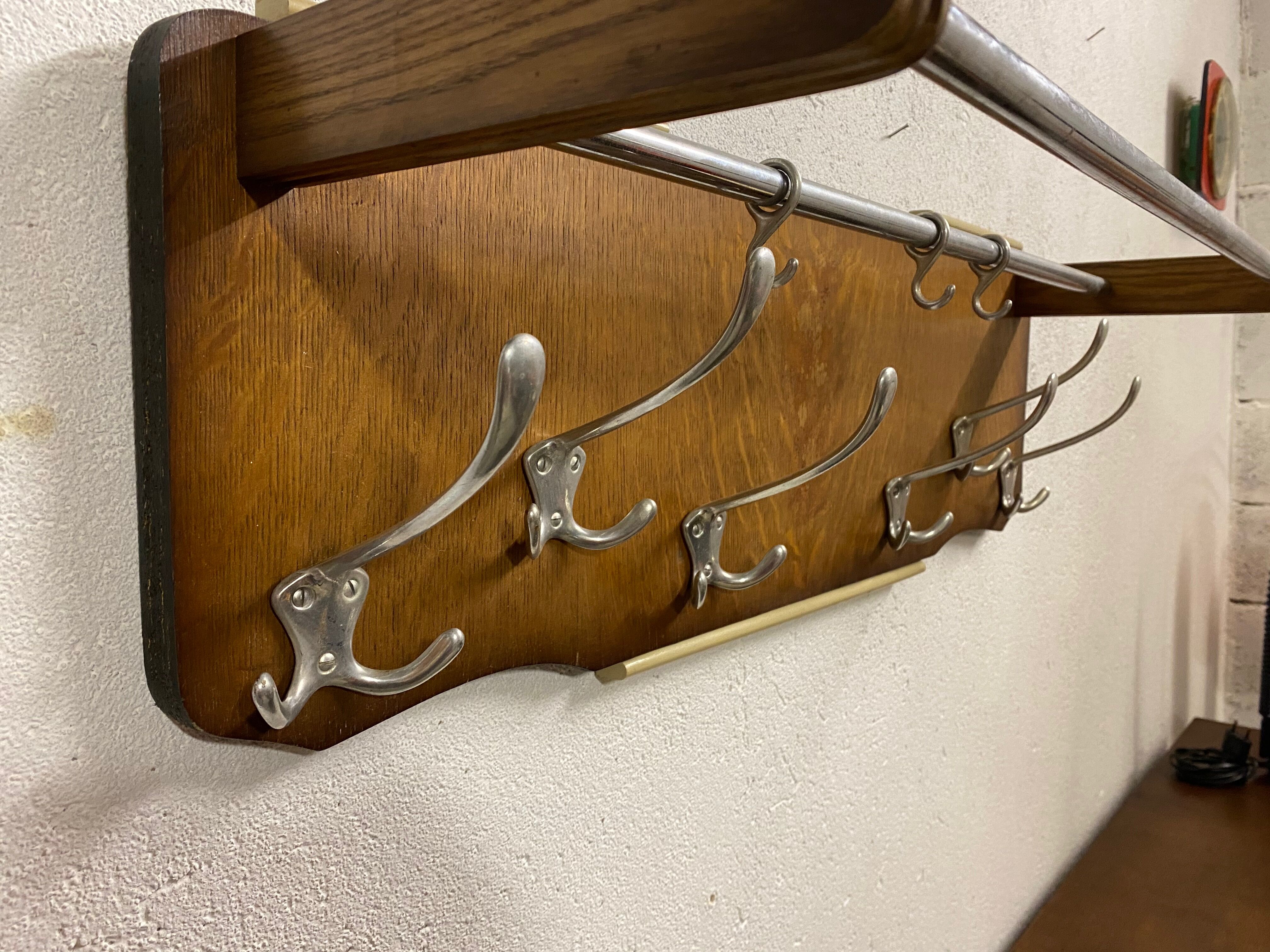 vintage 1950s bistro dressing coat door