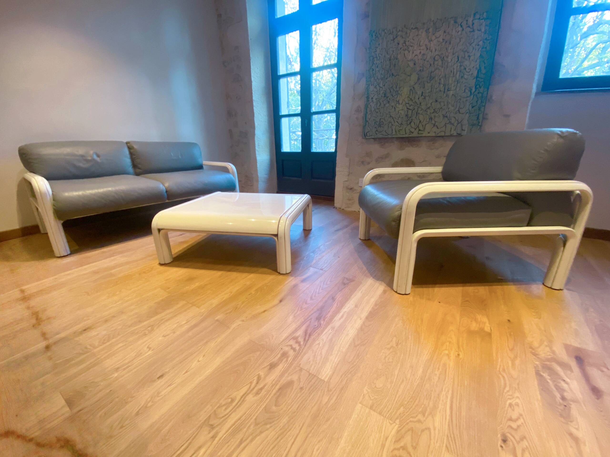 Gae Aulenti Knoll 3-piece lounge set