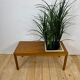 Scandinavian teak coffee table with planter, 1960.