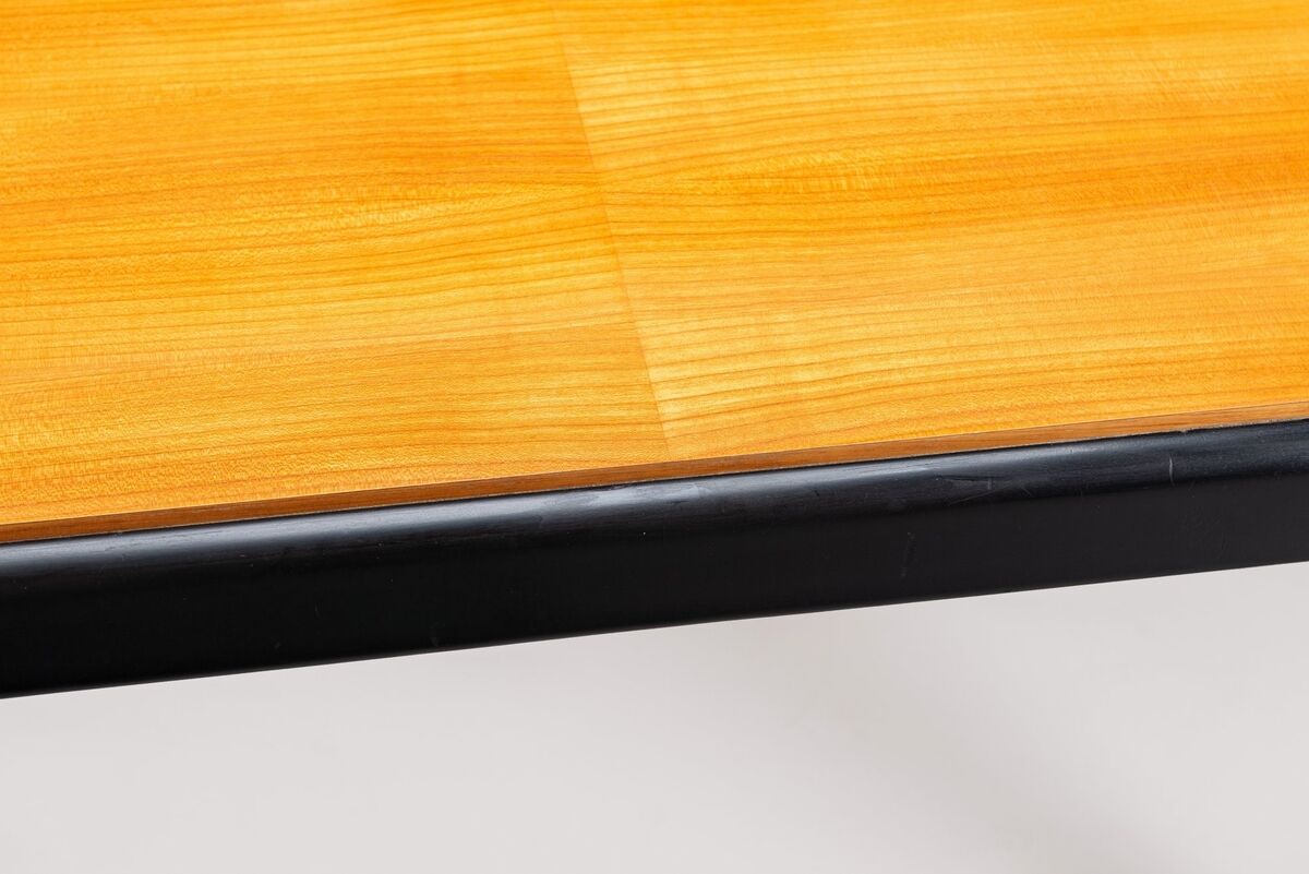 Table à manger T4 Alfred Hendrickx en hêtre Belform Belgique 1958